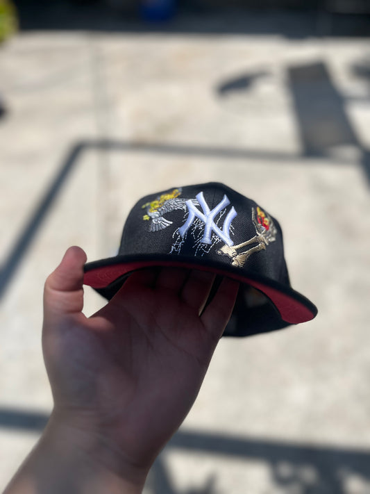 NZMU X NEW ERA EXCLUSIVE 59FIFTY BLACK NEW YORK YANKEES