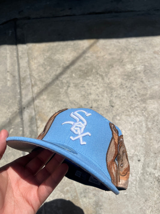 JON STAN X NEW ERA EXCLUSIVE 59FIFTY BABY BLUE CHICAGO SOX