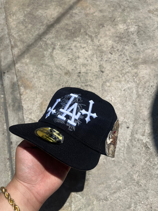 NZMU X NEW ERA EXCLUSIVE 59FIFTY BLACK LOS ANGELES DODGERS