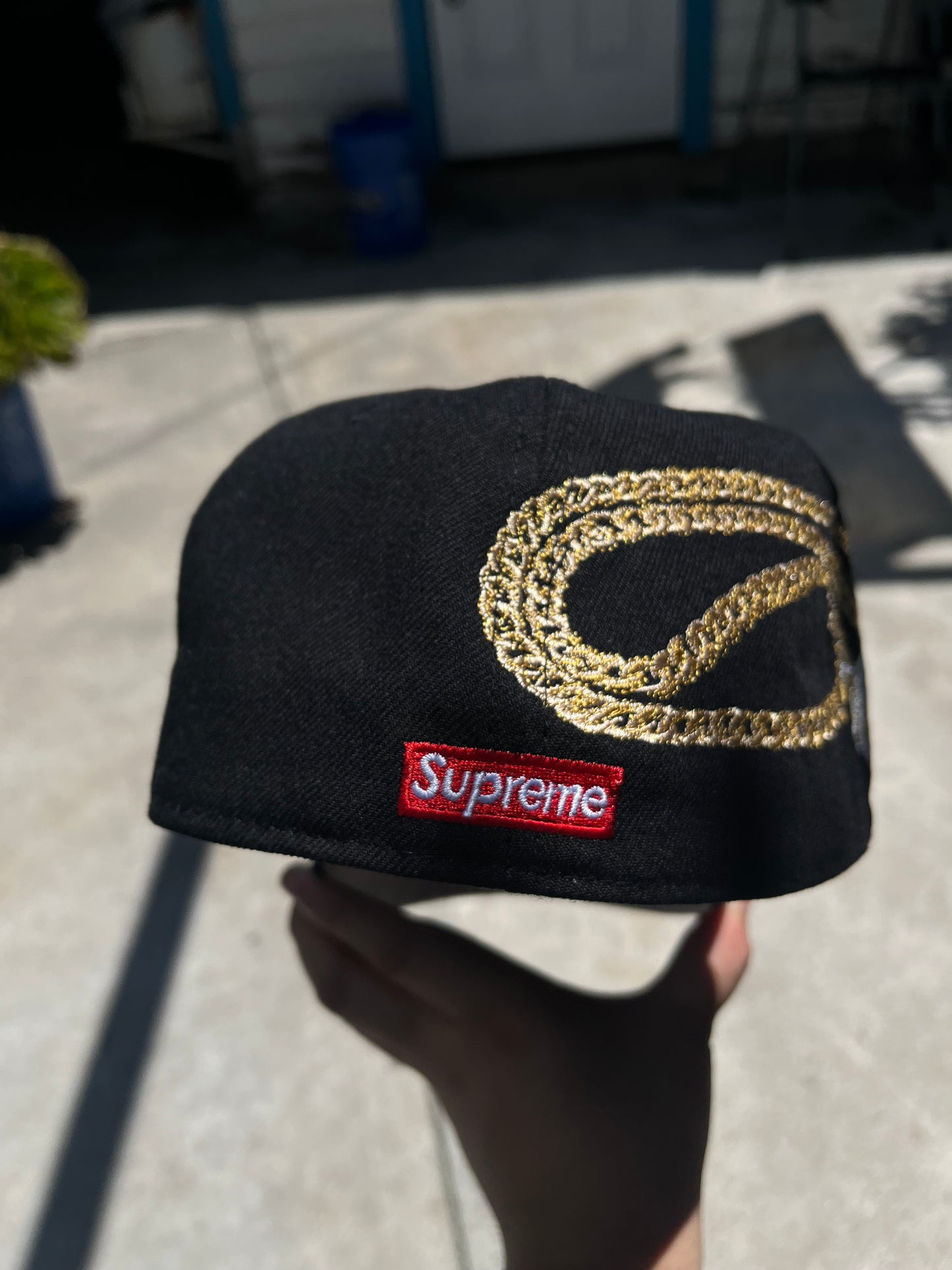 SUPREME X NEW ERA EXCLUSIVE 59FIFTY W/ JESUS PIECE