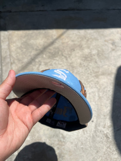 JON STAN X NEW ERA EXCLUSIVE 59FIFTY BABY BLUE CHICAGO SOX