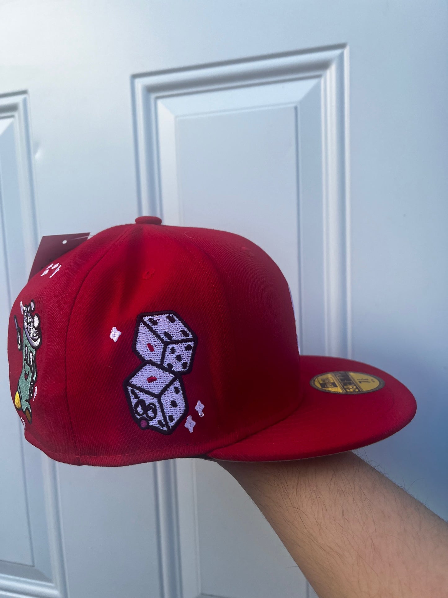 SUPREME X NEW ERA W/ BABY ANGLE PATCH UNDER BRIM