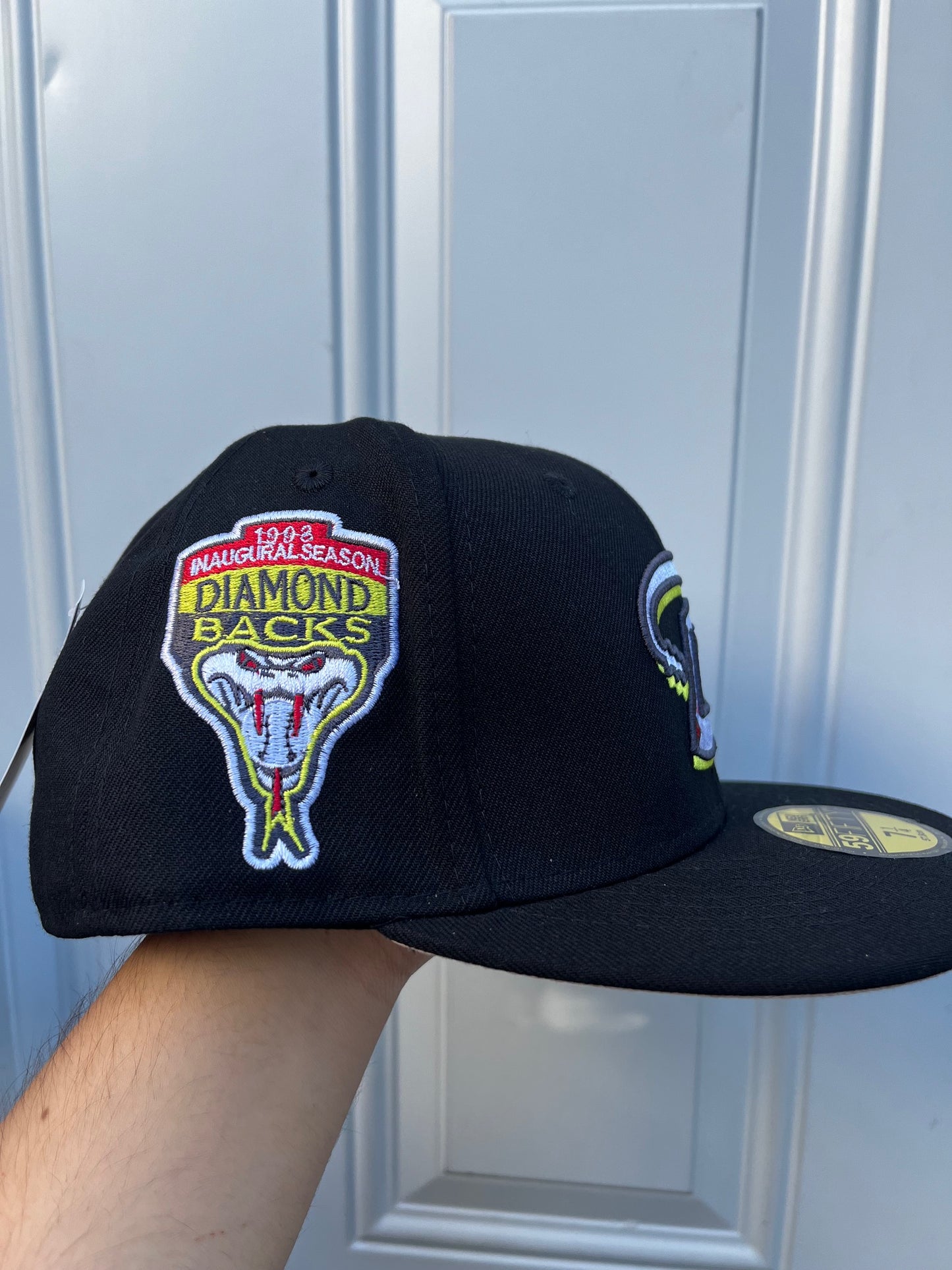ARIOZONA DIAMONDBACKS W/ INAUGURAL SEASON SIDE PATCH