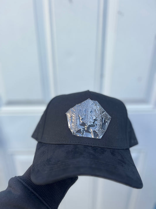 EL BARBAS HATS X RICH THE KID - RICH 4EVER "CRHOME BLACK"